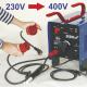 Dedra Spawarka transformatorowa 250A 230/400V na kółkach + przyłącze do sieci DESa016k - DESa351 2