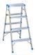 Drabex Drabina wolnostojąca dwustronna aluminiowa 4 stopniowa (DR8003) 1