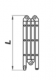 Drabex Drabina aluminiowa uniwersalna 476cm 4x4 szczeble - 6003 11