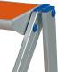 Drabex Drabina wolnostojąca jednostronna aluminiowa 3 stopniowa (DR8022) 7