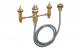 Hansgrohe Zestaw podstawowy baterii wannowej 4-otworowej Focus do montażu na brzeg wanny (13244180) 1