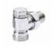 Red Zawór powrotny kątowy 3/4 x 1/2" chrom (R093103002) 1