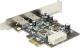 Kontroler Delock PCIe 2.0 x1 - 2x USB 3.0 (89241) 2