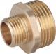 Invena Nypel mosiężny redukcyjny 3/8x1/2" - ZM-07-102 1