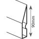Modeco Łata tynkarska EXPERT trapezowa 150cm - MN-71-317 2