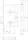 LOB Zamek wpuszczany 72x60mm WC Z76C 2