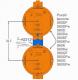 Simet Puszka podtynkowa S60DF 60mm szeregowa głęboka - 33057008 1
