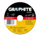 Graphite Tarcza tnąca do metalu 115x1.0x22.2mm 41 A60-T-BF INOX - 57H730 1