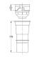 Grohe Adapter 4,5L do spłuczki GD2 (42333000) 2