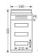 Hensel Rozdzielnica 3x12 z zaciskami PE/N IP54 KV 3536 2