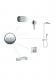 Bateria prysznicowa Hansgrohe ShowerSelect chrom (15763000) 2