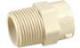Nibco Złączka wkrętna PVC-C KW/GZ 1/2" - 4704-005 1