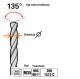 Wiertło Art-Pol do metalu kobaltowe walcowe 2,4mm  (AR52024) 1