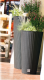 Prosperplast Doniczka RATO TUBUS 300mm antracyt - DRTUS300-S433 1