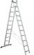 Aloss Drabina aluminiowa uniwersalna 2 x 14 stopni 6,83m (7514) 1