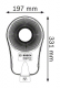 Bosch Przyssawka do odsysania pyłu GDE 162 Professional (1600A001G8) 2