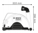 Bosch Pokrywa odsysająca GDE 230 FC-S (1600A003DL) 2