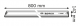 Bosch Szyna prowadząca FSN 800 (1600Z00005) 1
