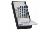 Wiertło Bosch do betonu walcowe 4 5 6 8mm zestaw (2608588165) 1