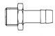 RECTUS Przyłącze 3/4" 13mm  (13574) 2