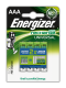 Energizer Akumulator Universal AAA / R03 500mAh 4 szt. 1