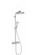 Zestaw prysznicowy Hansgrohe Crometta S z deszczownicą z baterią termostatyczną chrom (27267000) 1