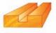 Condor Frez do drewna prosty 14 x 19mm trzpień 8mm (CON-RB-205) 3