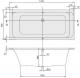 Wanna Villeroy & Boch Architectura Duo prostokątna 170 x 80cm (UBA178ARA2V-01) 5