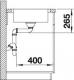 Zlewozmywak Blanco Zlewozmywak 1-komorowy z ociekaczem Lantos 45 S-IF Compact stal szczotkowana (519059) 4