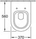 Miska WC Villeroy & Boch Subway wisząca CeramicPlus (660010R1) 1