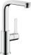 Bateria umywalkowa Hansgrohe Metris S stojąca chrom (31159000) 1