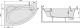 Wanna Sanplast Eko Plus narożna asymetryczna lewa 150 x 100cm (610-131-0550-01-000) 5