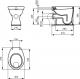 Miska WC Ideal Standard Eurovit z półką stojąca (V310601) 1