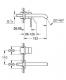Bateria umywalkowa Grohe Essence podtynkowa chrom (19408001) 1