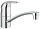 Bateria kuchenna Grohe Euroeco stojąca chrom (32750000) 1