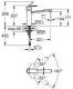 Bateria kuchenna Grohe Eurosmart Cosmopolitan stojąca chrom (30193000) 1