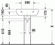 Umywalka Duravit D-Code 55cm (23105500002) 3