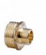 Ferro Nypel mosiężny redukcyjny 5/4 x 3/4" żółty (N14Z) 1