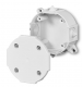 Elektro-Plast Puszka natynkowa hermetyczna 80 x 38mm biała (0211-00) 1