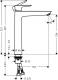 Bateria umywalkowa Hansgrohe Talis E stojąca chrom (71717000) 3