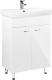 KFA Szafka podumywalkowa Fan Blanc 46cm biały połysk (1695-212-150) 1