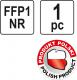 Yato Półmaska filtrująca z zaworem FFP1/KZ (YT-74862) 2