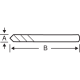 Bahco Wiertło prowadzące 6,35 x 84mm (3834-DRL) 1