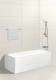 Bateria wannowa Hansgrohe Ecostat 1001 CL ścienne chrom (13201000) 2