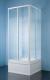 Sanplast Kabina prysznicowa przyścienna kwadratowa KT/Dr-c biała szyba P 80 x 80cm (600-013-0820-01-520) 1