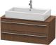 Duravit Szafka dolna do konsoli X-large 100cm orzech amerykański (XL651201313) 1