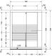 Duravit Sauna wolnostojąca 180 x 118 x 222cm biały połysk (751022002011000) 3