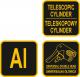 Vorel Pompka rowerowa teleskopowa aluminiowa podwójna głowica + uchwyt do ramy + końcówki (82031) 4