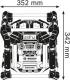 Radio budowlane Bosch Radio GML 50 Professional z przedłużaczem (0.601.429.600) 1