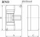 Elektro-Plast Rozdzielnica modułowa 1 x 4 natynkowa RNO-4 (5.4) 1